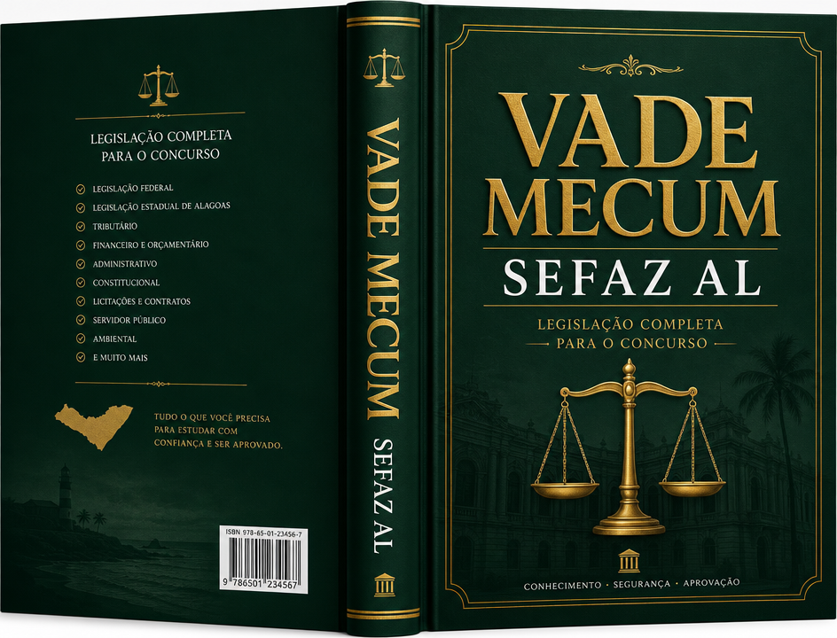 Capa: Vade Mecum SEFAZ AL