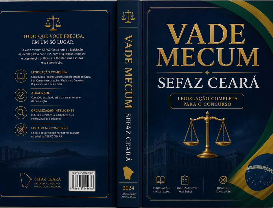 Capa: Vade Mecum SEFAZ Ceará