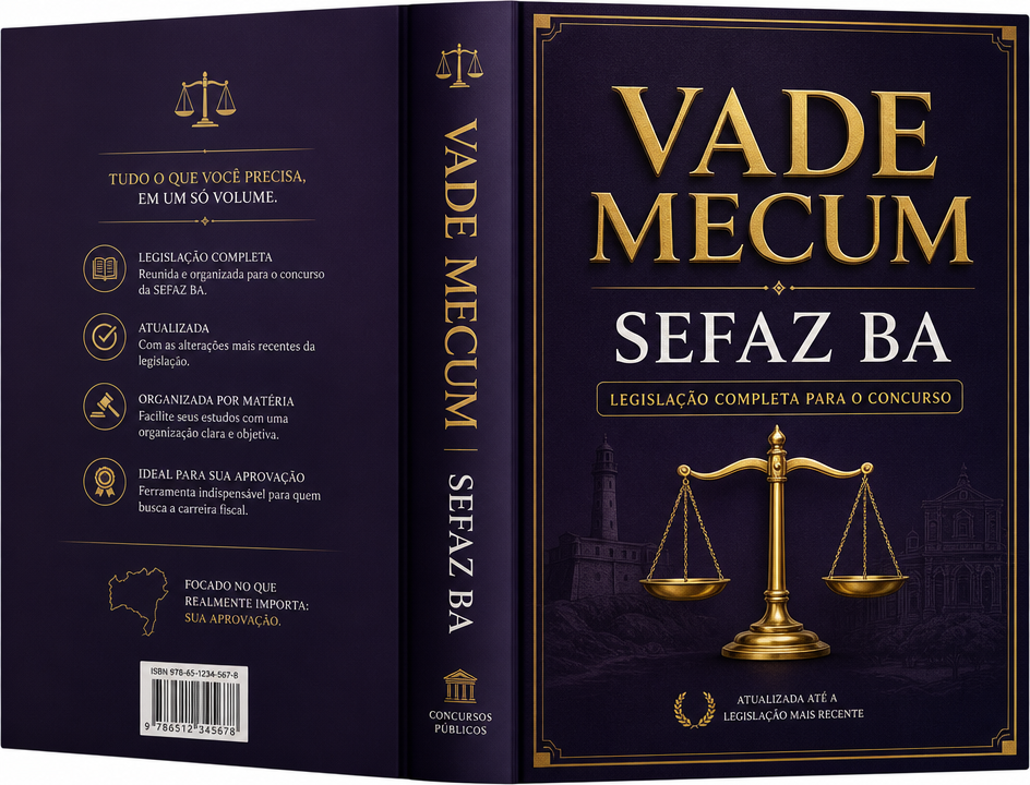 Capa: Vade Mecum SEFAZ BA